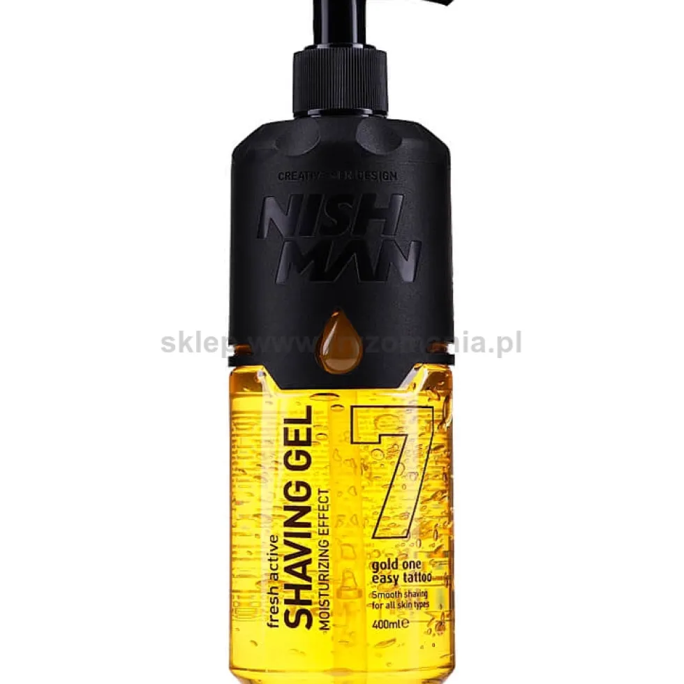 Nishman Shaving Gel 7 Żel do golenia dla mężczyzn 400ml