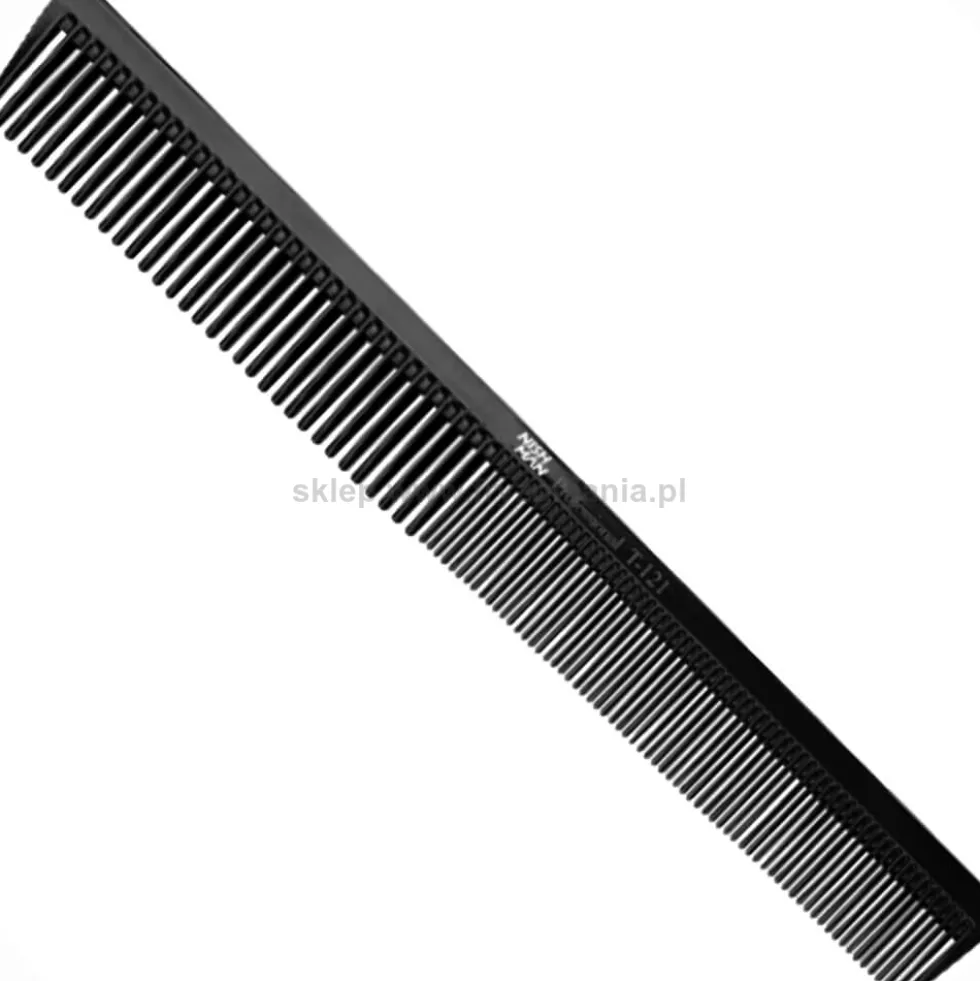 Nishman T-121 Grzebień barberski do strzyżenia włosów