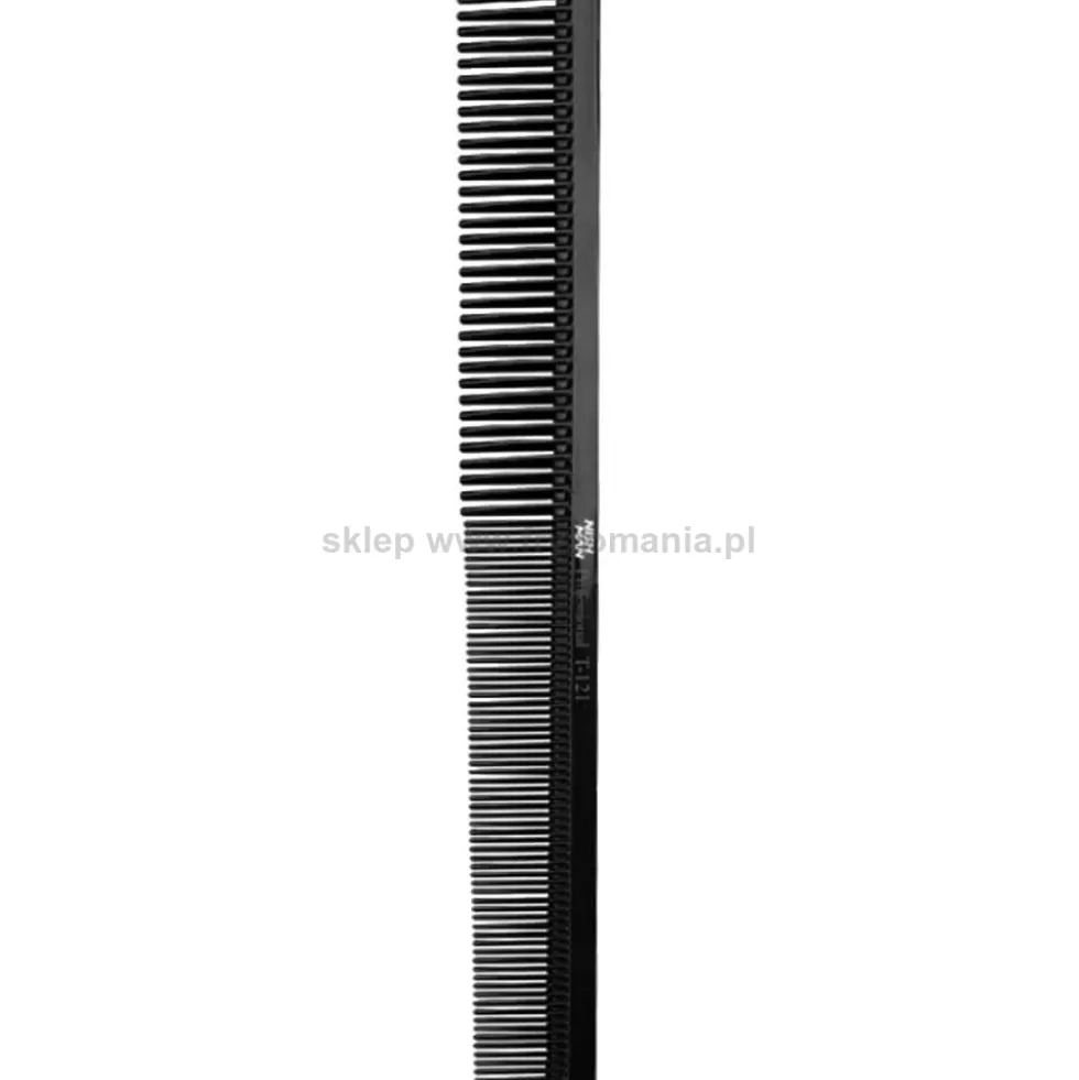 Nishman - zestaw grzebieni barberskich do strzyżenia włosów (T-122, T-121, T-120, T-125)