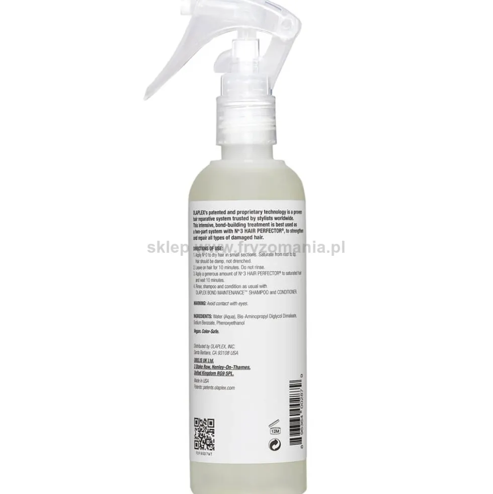 Olaplex 0 Intensive Bond Building kuracja regenerująca i wzmacniająca włosy 155ml