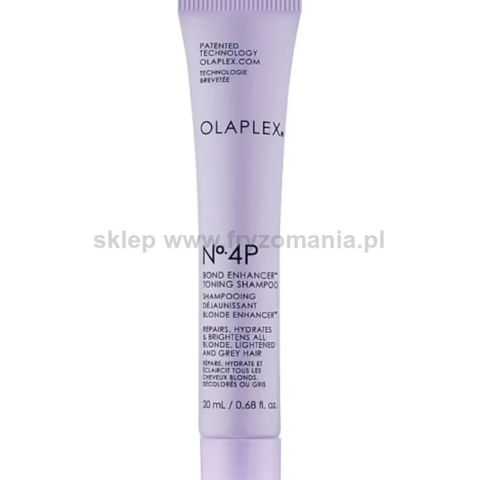 Olaplex 4P Blonde Enhacer Szampon tonujący do włosów blond i siwych 20ml