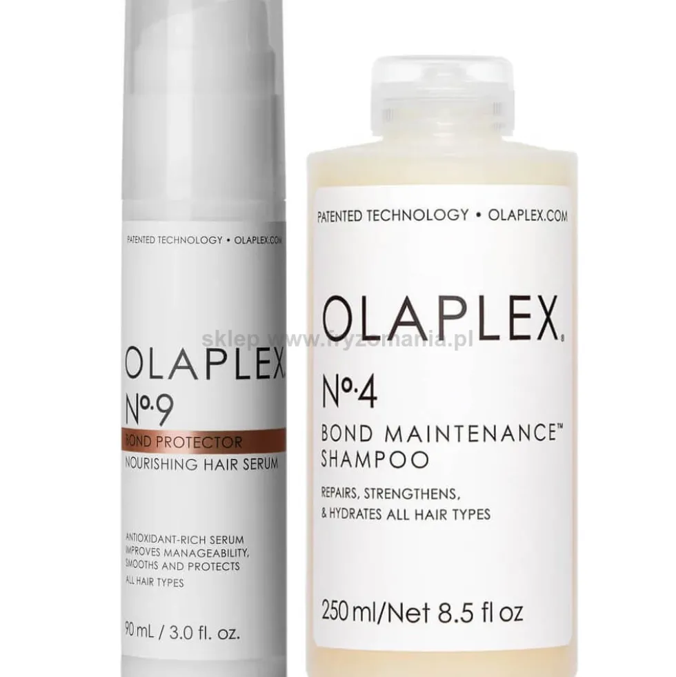 Olaplex 4 9 - zestaw do regeneracji włosów szampon 250ml i serum 90ml