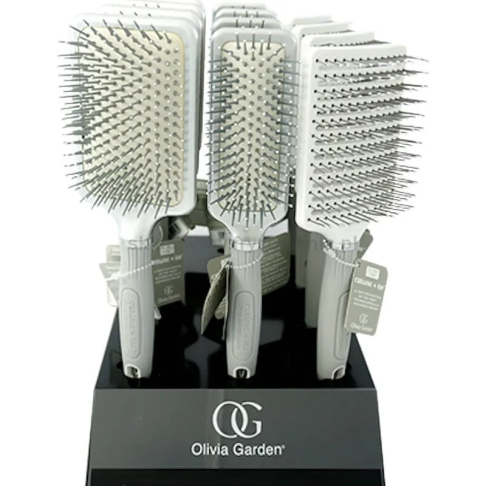 Olivia Garden Display Ceramic-Ion XL Pro zestaw szczotek 12szt