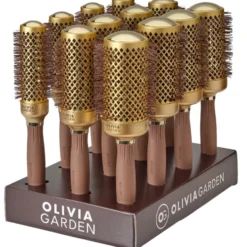 Olivia Garden Display Expert Blowout Shine Zestaw szczotek do modelowania włosów 12szt.