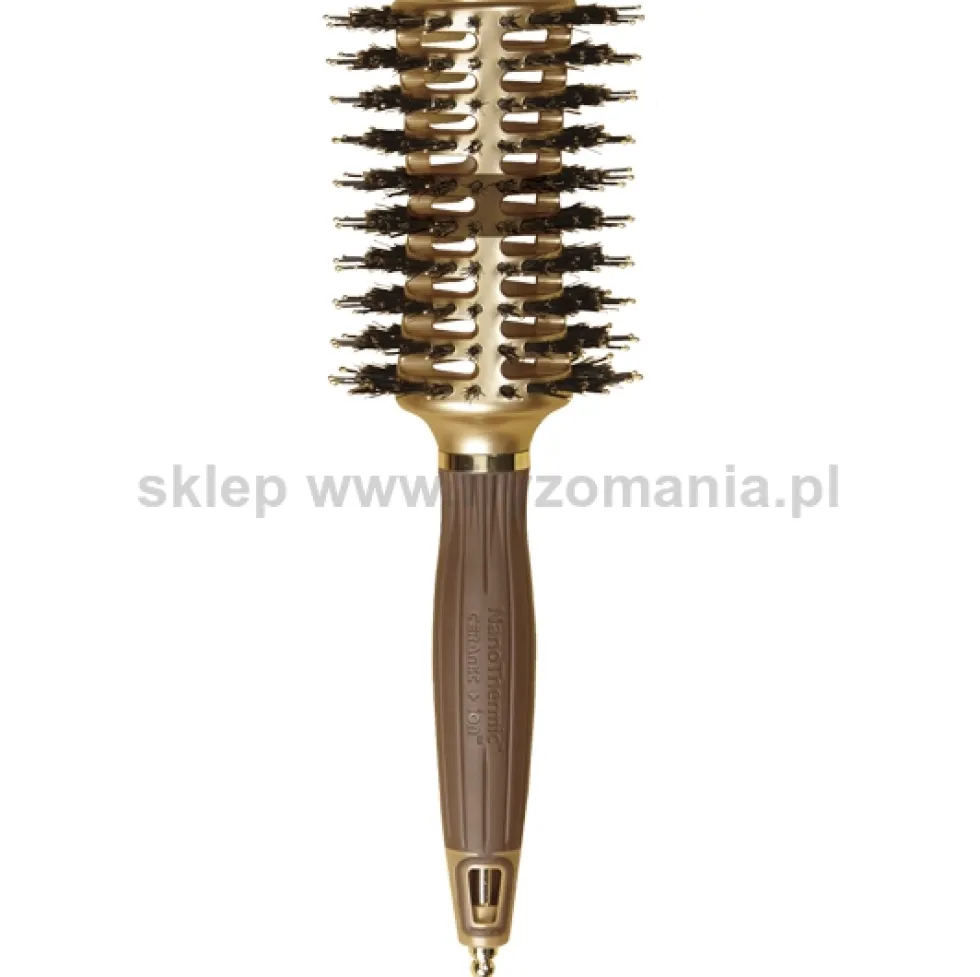Olivia Garden Display NANO CONTOUR VENT Zestaw szczotek z jonizacją 16 szt.