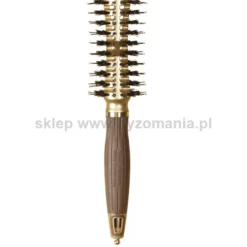 Olivia Garden Display NANO CONTOUR VENT Zestaw szczotek z jonizacją 16 szt.