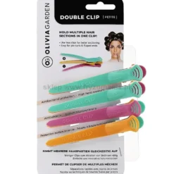 Olivia Garden Double Clip Petite Klipsy do włosów 4szt.