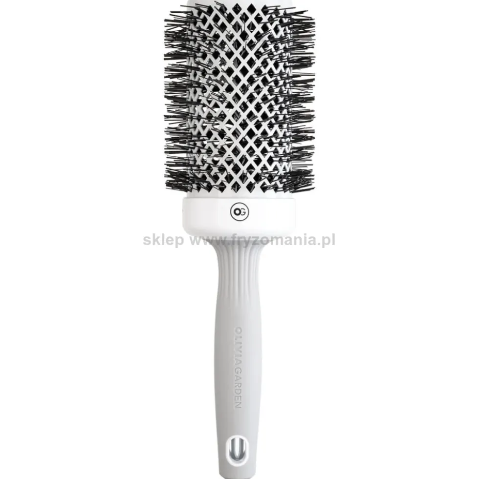 Olivia Garden Expert Blowout Shine White&Grey Szczotka do modelowania włosów, rozmiary 15-65mm