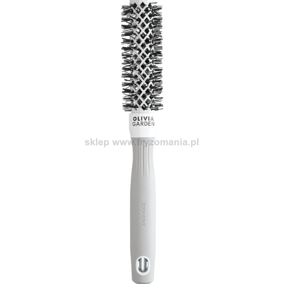 Olivia Garden Expert Blowout Shine White&Grey Szczotka do modelowania włosów, rozmiary 15-65mm