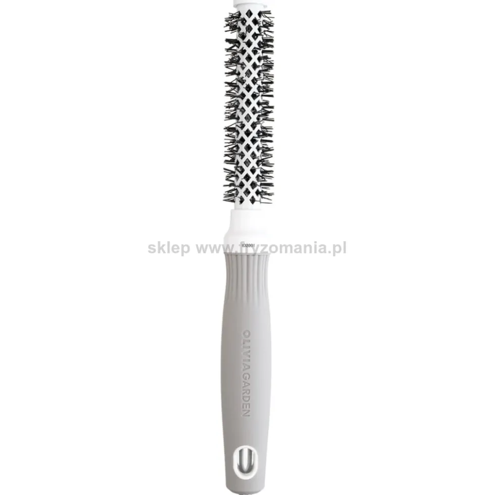 Olivia Garden Expert Blowout Shine White&Grey Szczotka do modelowania włosów, rozmiary 15-65mm