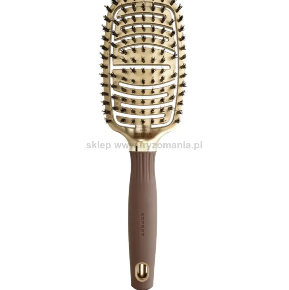 Olivia Garden Expert Care Flex Boar&Nylon Szczotka do rozczesywania włosów