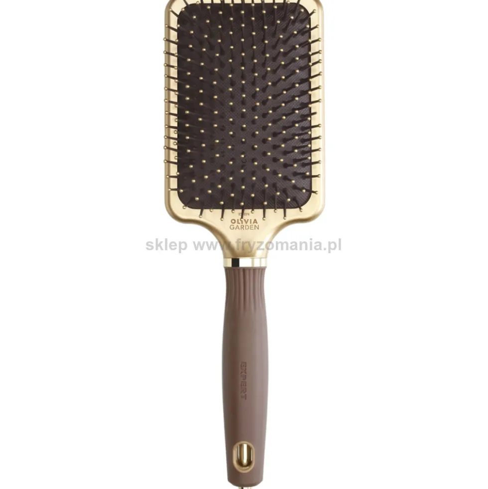 Olivia Garden Expert Care Rectangular Nylon L Szczotka do rozczesywania włosów