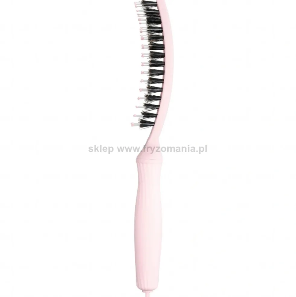 Olivia Garden Finger brush Pastel Pink Szczotka do rozczesywania włosów rozmiary S, M