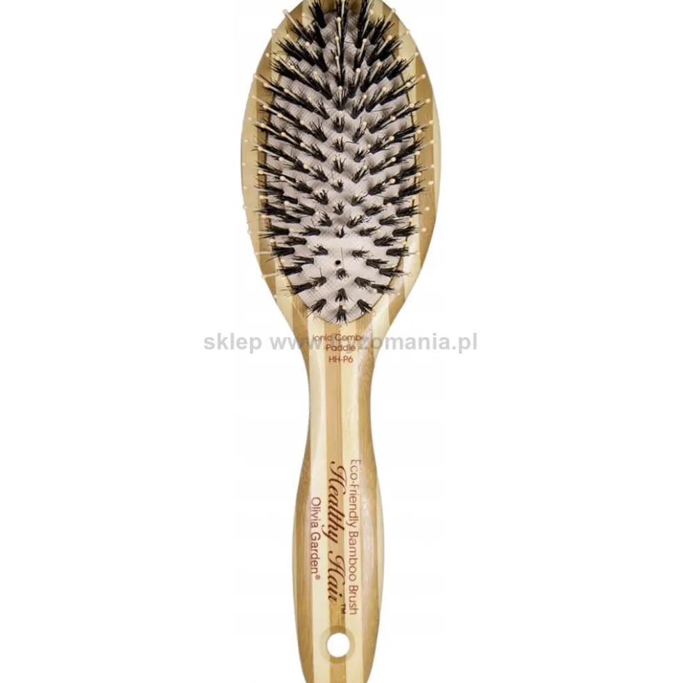 Olivia Garden Healty Hair Ionic P5, P6, P7- zestaw szczotek do włosów z bambusa