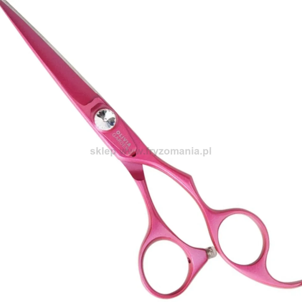 Olivia Garden SilkCut Pink Zestaw nożyczki 5.75" + degażówki 6.35"