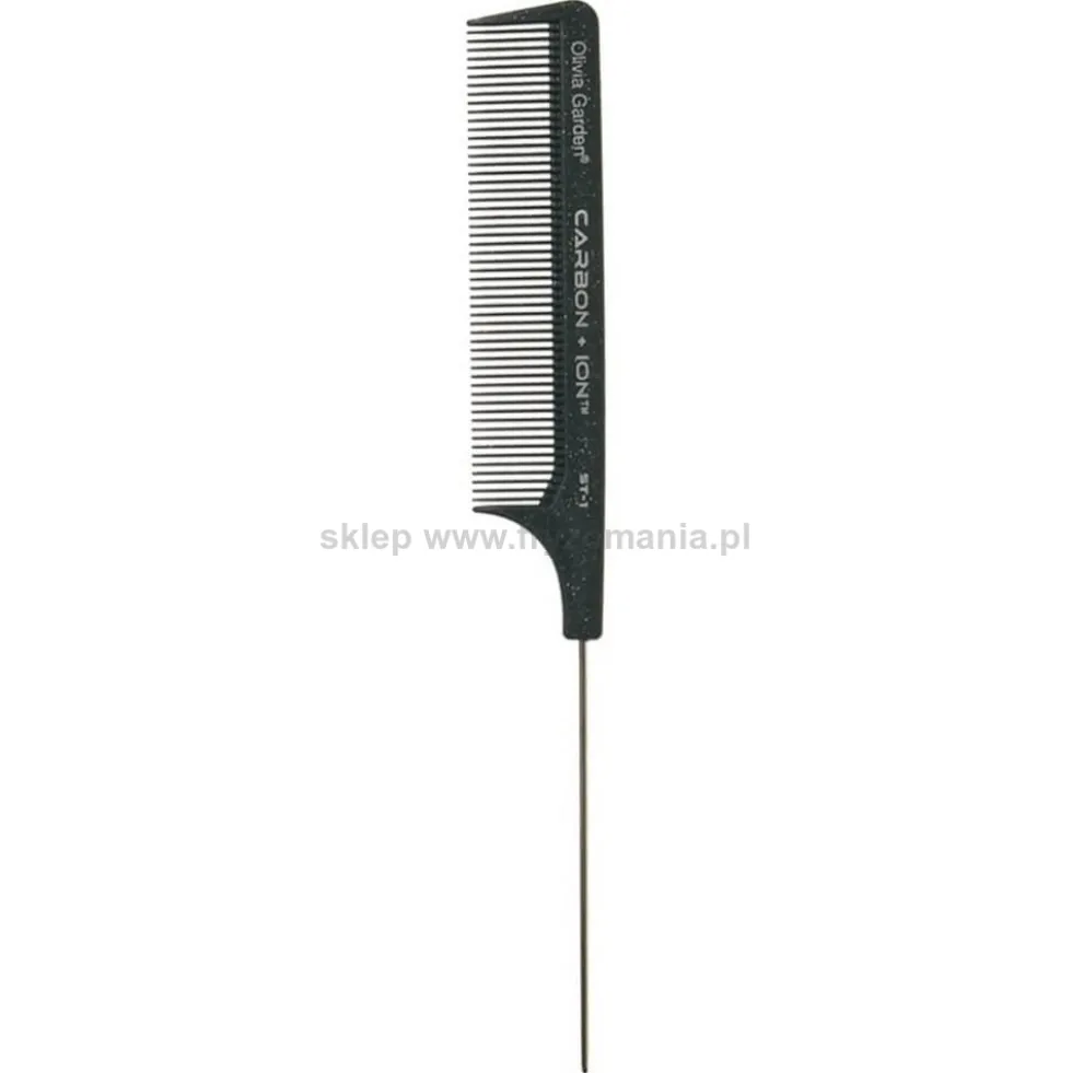 Olivia Garden ST1 Carbon + ION Grzebień karbonowy do układania włosów
