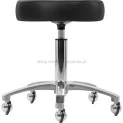 Omega Supremo Krzesło fryzjerskie czarne, dostępne w 48h