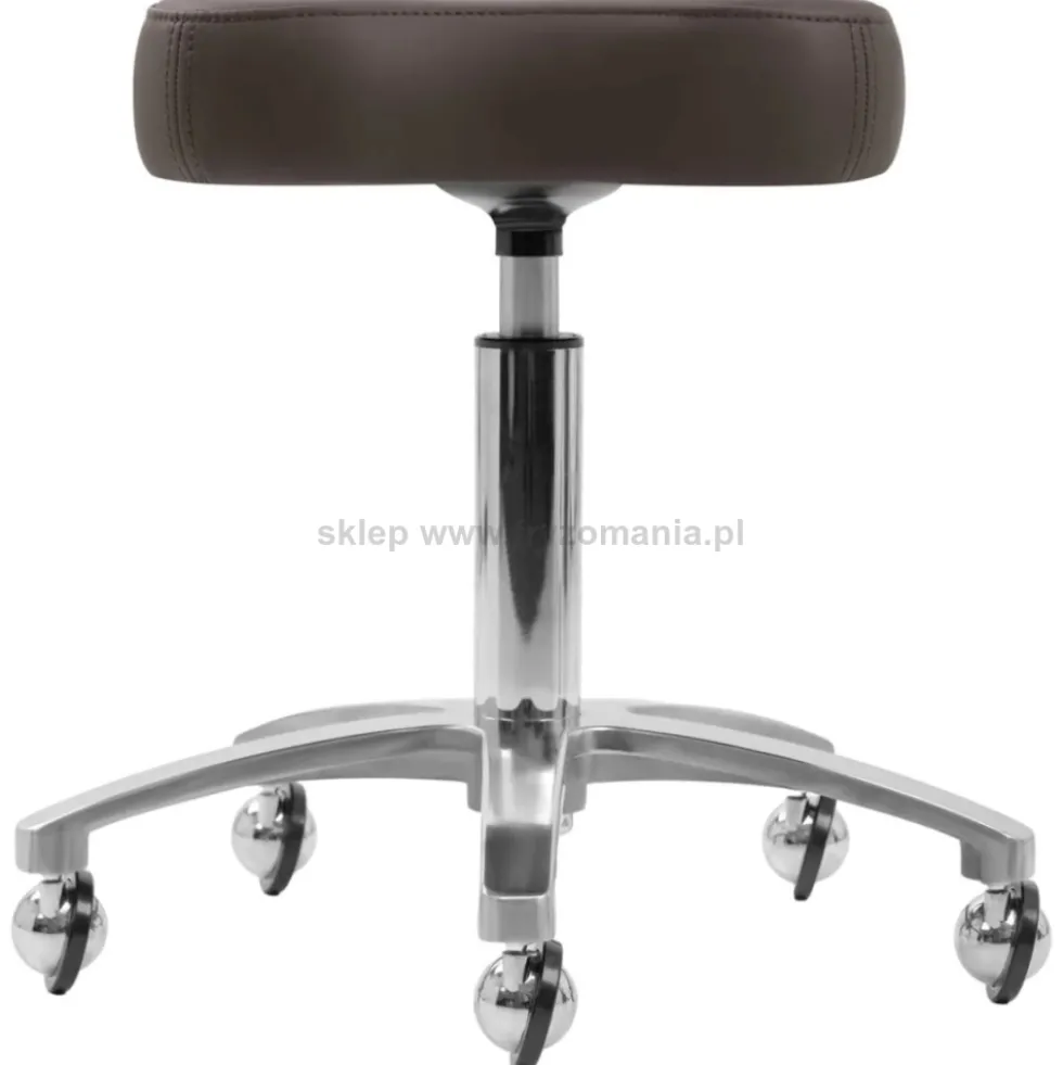 Omega Supremo Krzesło fryzjerskie brązowe, dostępne w 48h