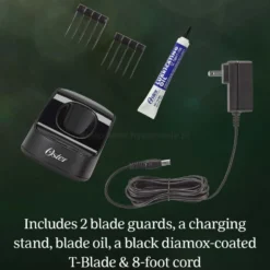 Oster Cordless T-Finisher Trymer do włosów ze stacją dokujacą