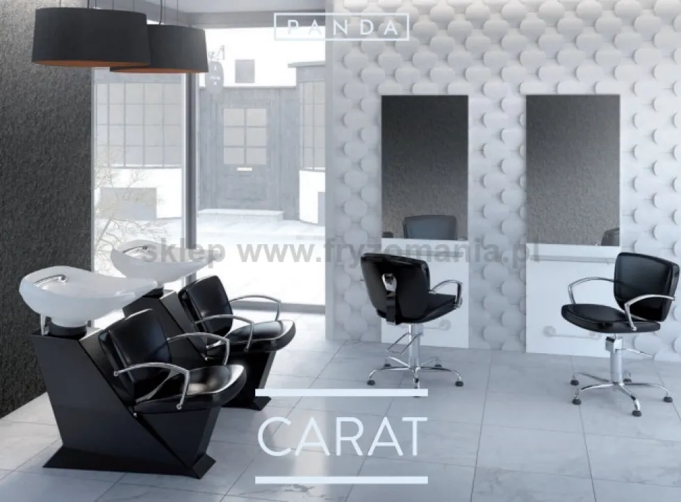 Panda CARAT II Fotel fryzjerski dostępny w 48h