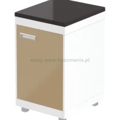 Panda D-50 Labor / Szafka dolna do salonu fryzjerskiego, front fornir