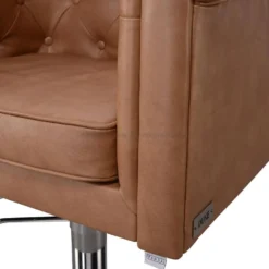 Panda DUKE, fotel fryzjerski w stylu Chesterfield