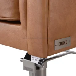 Panda DUKE, fotel fryzjerski w stylu Chesterfield