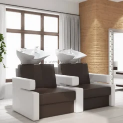 Panda GINZA III RELAX myjnia fryzjerska z regulowanym podnóżkiem