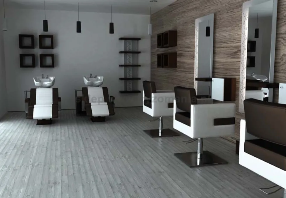 Panda GINZA, puf do salonu fryzjerskiego