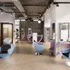 Panda NOAH II Regał fryzjerski biały lub NCS