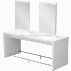 Panda OMEGA 2 konsoleta podwójna, dwustronna do salonu fryzjerskiego, płyta laminowana