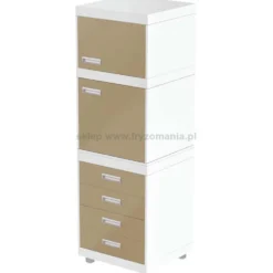Panda S-60 Labor / Szafka stojąca wysoka do salonu fryzjerskiego, płyta laminat