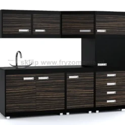 Panda WE-100 Ekspozytor / Szafka wisząca do salonu fryzjerskiego, płyta MDF