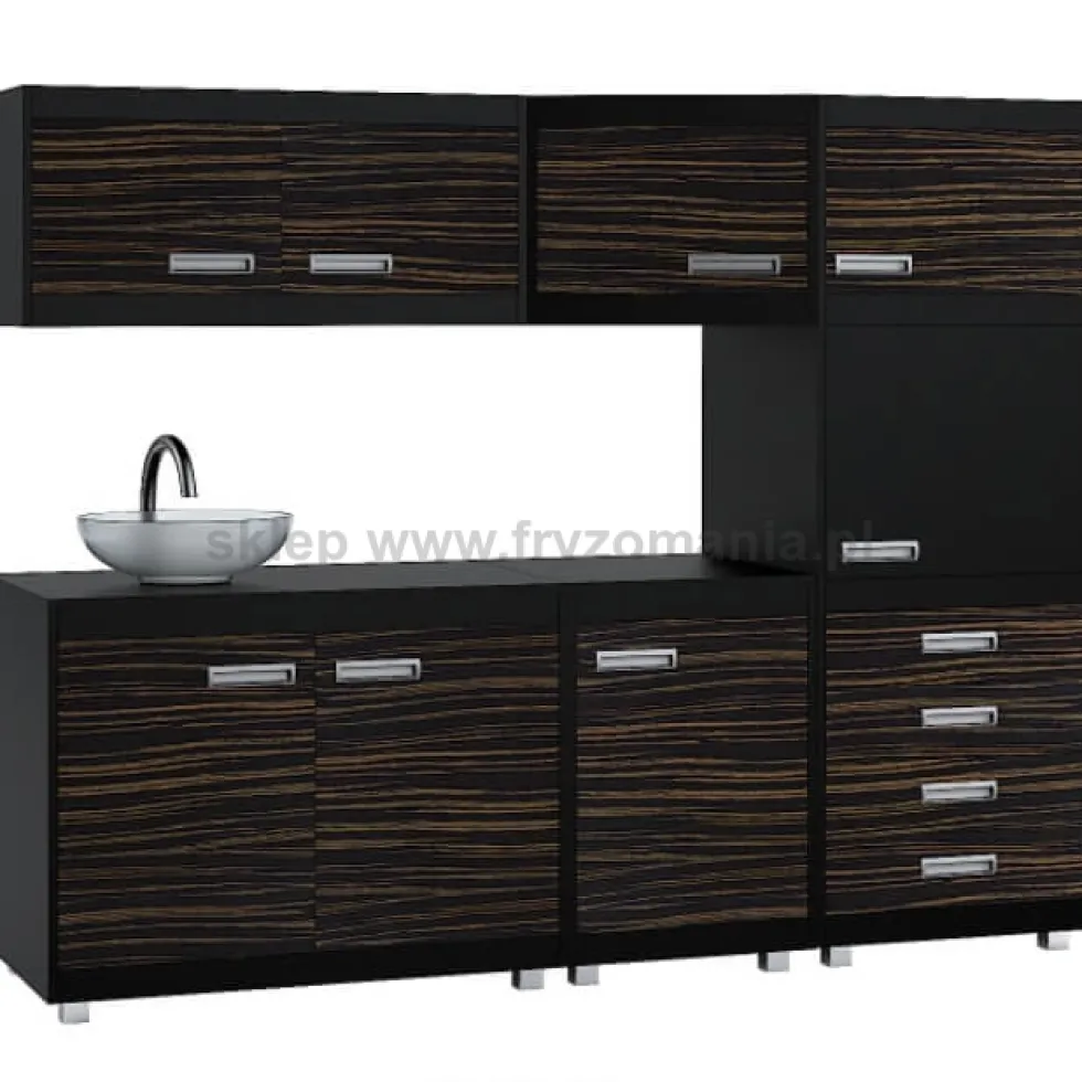 Panda W-100 Labor / Szafka wisząca do salonu fryzjerskiego, płyta MDF