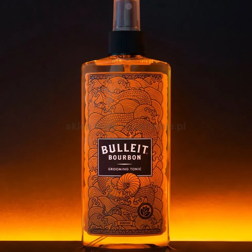 Pan Drwal Bulleit Bourbon Grooming Tonik do układania włosów dla mężczyzn 200ml