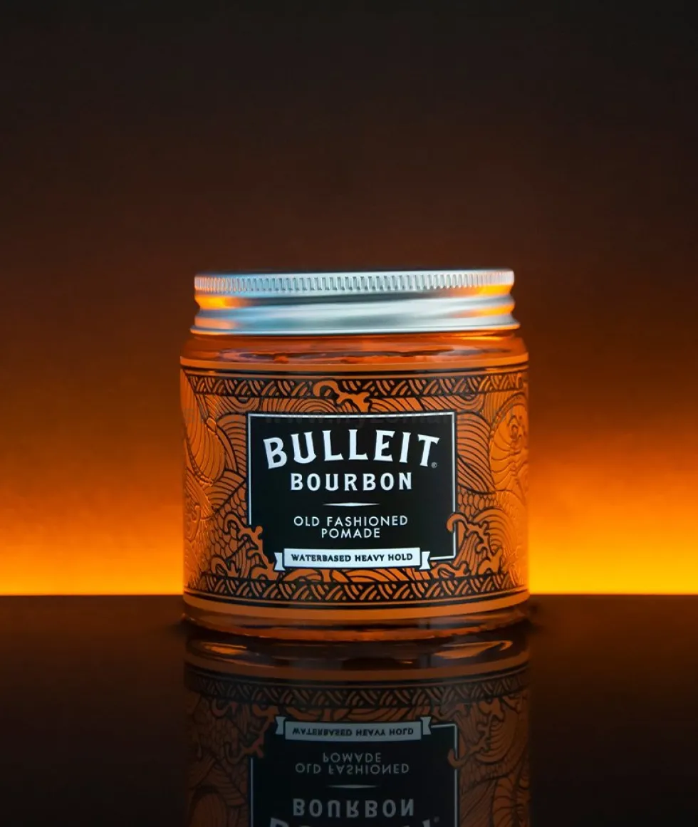 Pan Drwal Bulleit Bourbon Old Fashioned Wodna pomada do stylizacji włosów dla mężczyzn 120ml
