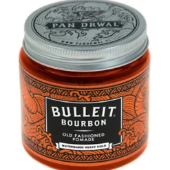 Pan Drwal Bulleit Bourbon Old Fashioned Wodna pomada do stylizacji włosów dla mężczyzn 120ml