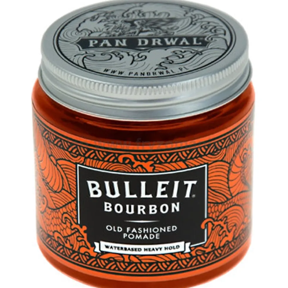 Pan Drwal Bulleit Bourbon Old Fashioned Wodna pomada do stylizacji włosów dla mężczyzn 120ml