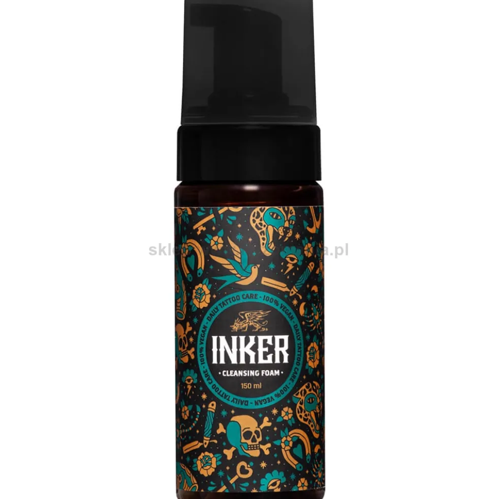 Pan Drwal Inker Cleansing Foam Mydło w piance do tatuażu 150ml