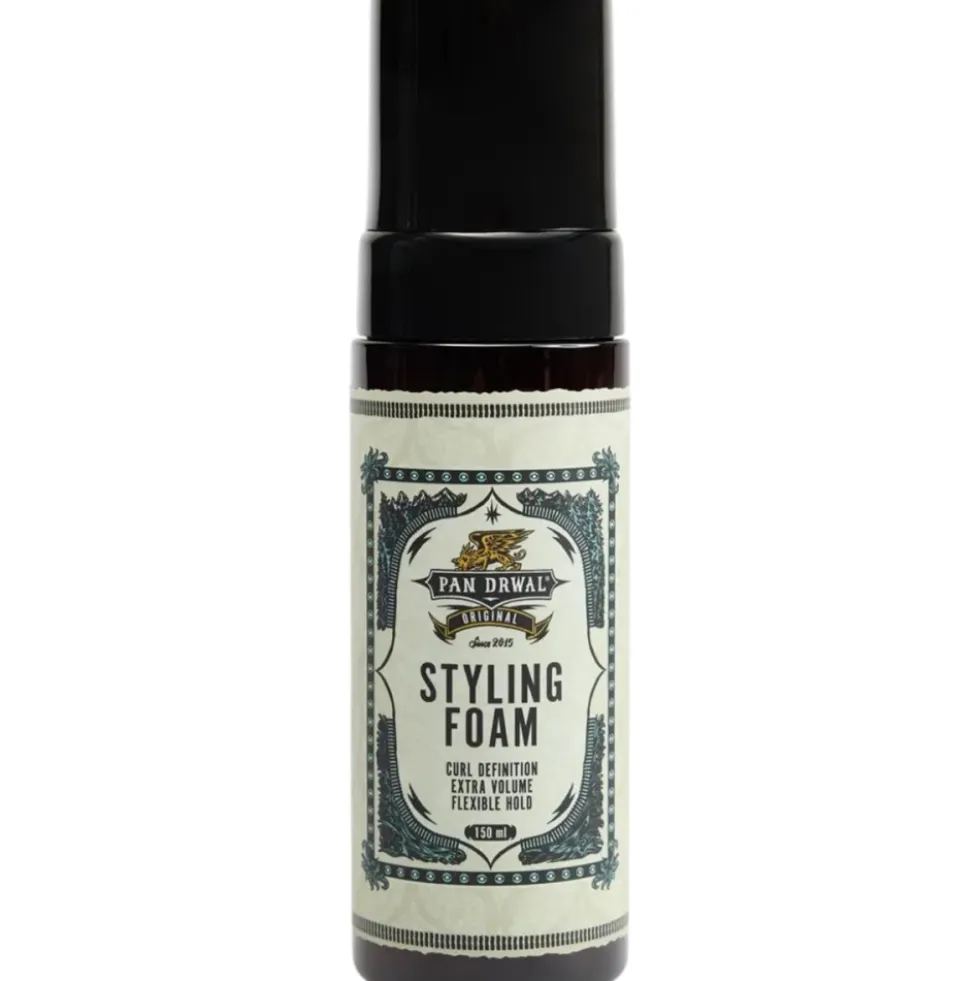 Pan Drwal Original Styling Curl Pianka do włosów kręconych i falowanych dla mężczyzn 150ml
