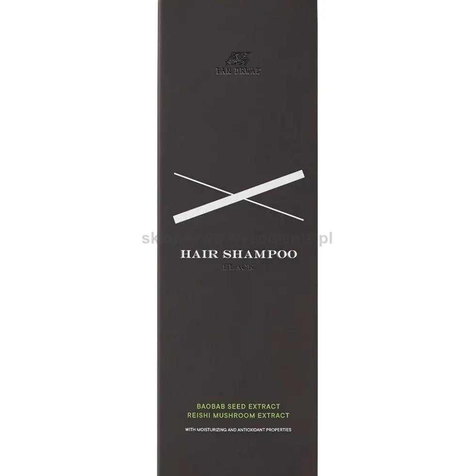 Pan Drwal Premium Black Szampon do włosów dla mężczyzn 200ml