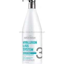 Placenta Life Keratinmask Hyaluron Liss 3 Balsam zamykający łuski włosów po zabiegu 1000ml