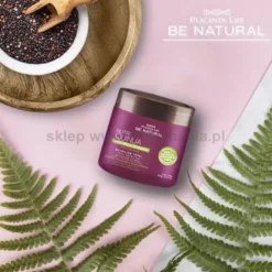Placenta Life Nutri Quinua - zabieg proteinowy na włosy, mocno odbudowujący, szampon 350ml, maska 350g i odżywka dwufazowa 200ml