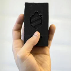 Pomp & Co. Charcoal Body Bar, mydło w kostce do ciała dla mężczyzn 130g