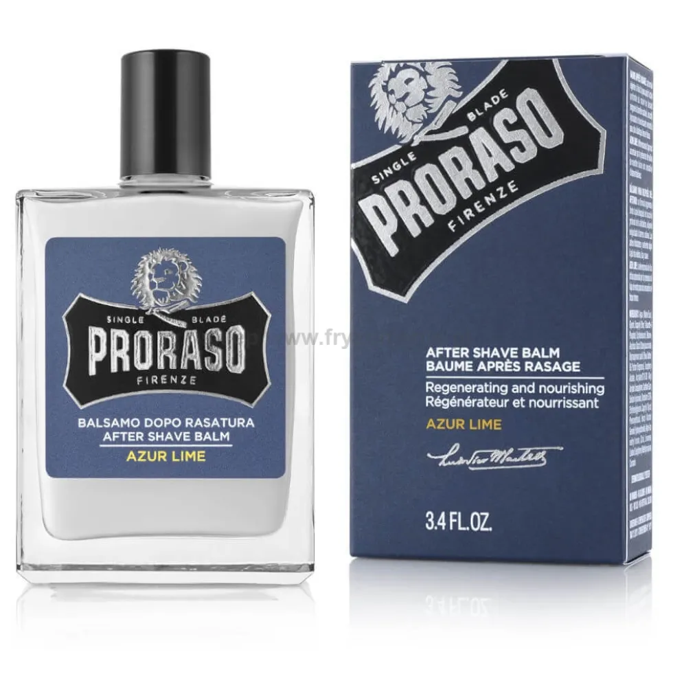 Proraso Azur Lime Balsam nawilżający po goleniu o zapachu cytrusowym 100ml