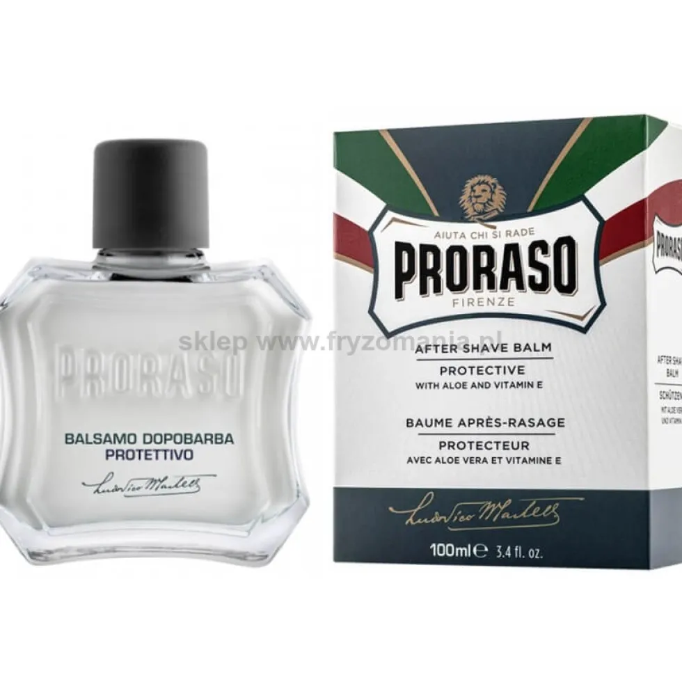 Proraso Blue Aftershave balsam po goleniu do każdego rodzaju skóry 100ml