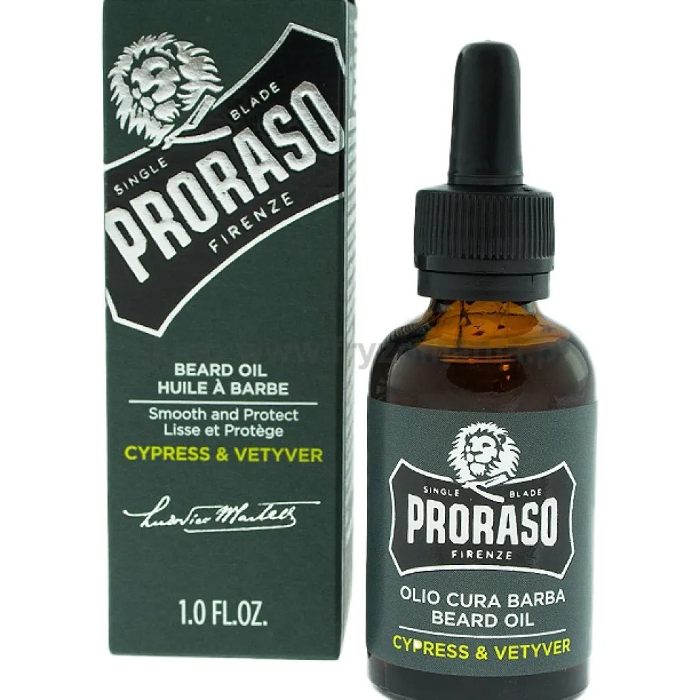 Proraso Cypress & Vetyver olejek do pielęgnacji brody 30ml