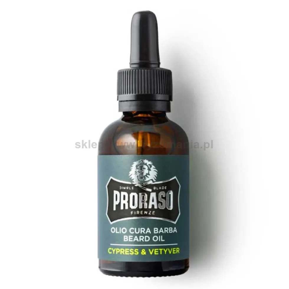 Proraso Cypress & Vetyver olejek do pielęgnacji brody 30ml