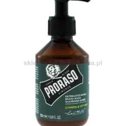Proraso Cypress & Vetyver szampon do pielęgnacji brody 200ml