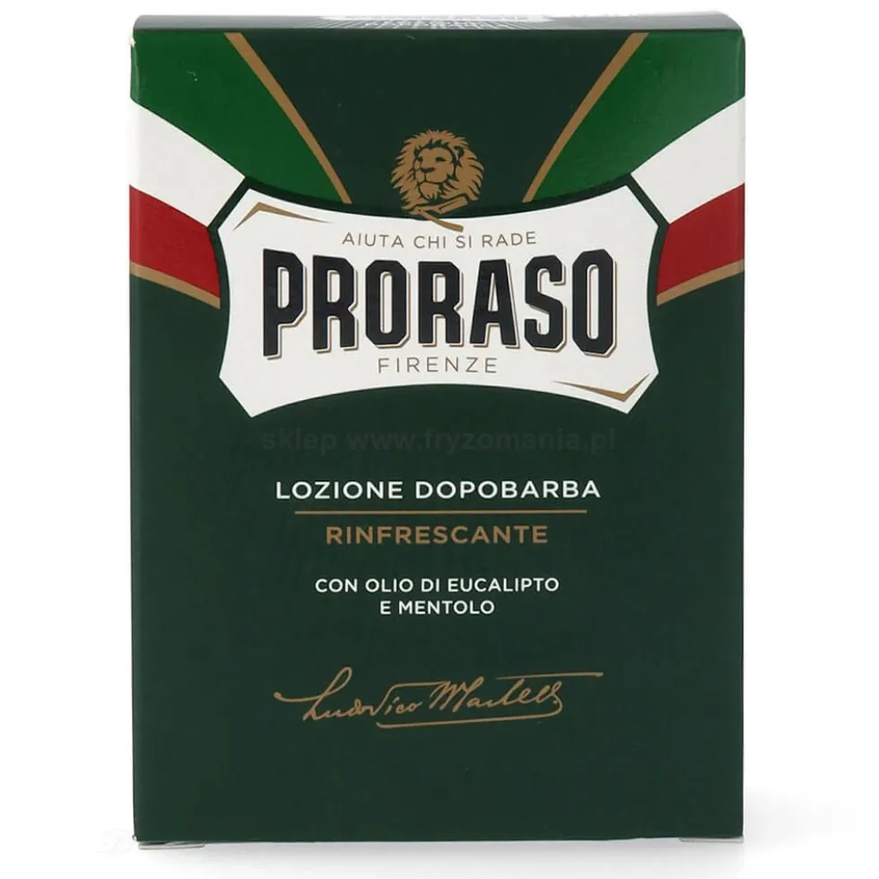 Proraso Green Aftershave Lotion po goleniu do skóry normalnej 100ml